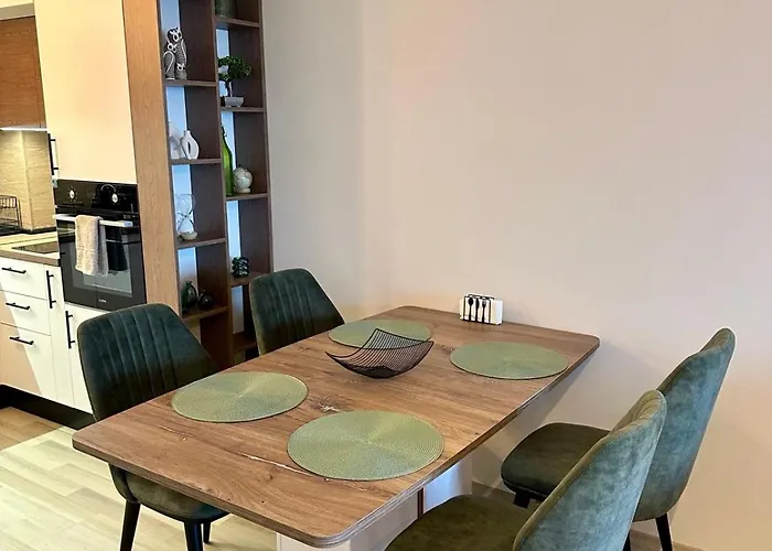 La Veranda Apartment, Complex Carpe Diem, Free Parking & Swimignpool 巴尔奇克